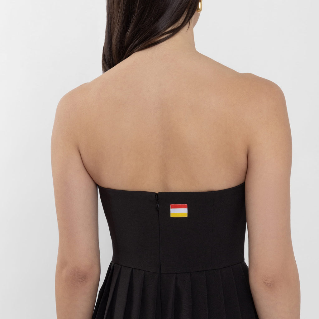 Black Bardot Mini Dress (Bardot)