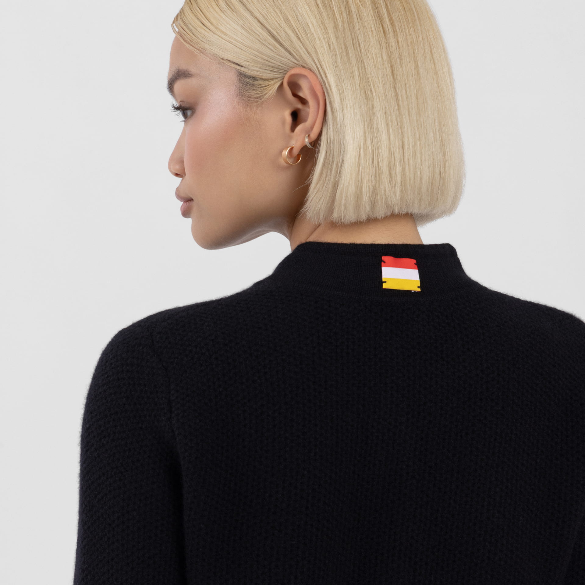 Black 100% Cashmere Cardigan (The Lee Cashmere Collection)