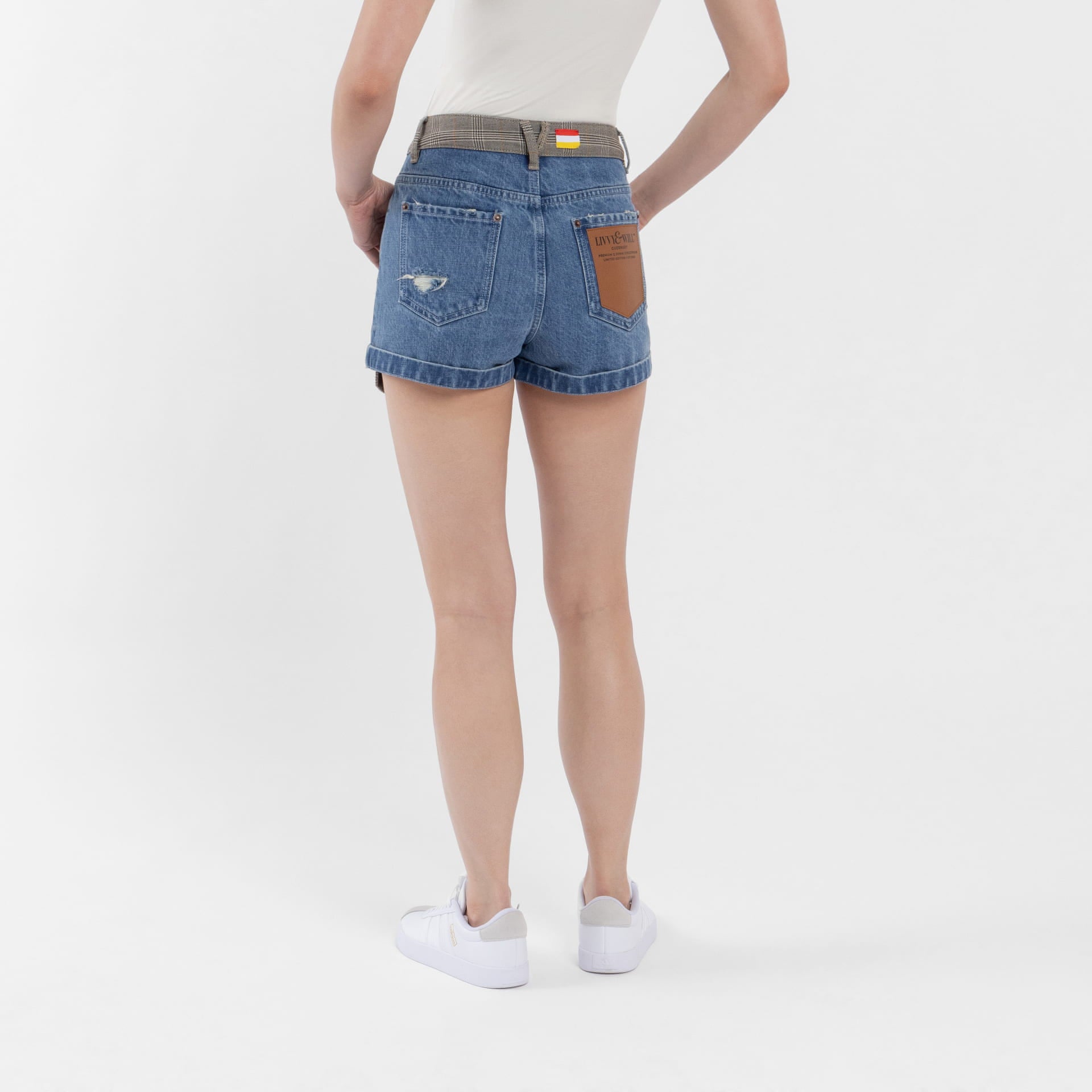 Japanese Denim Shorts (Olivia Claire Collection)