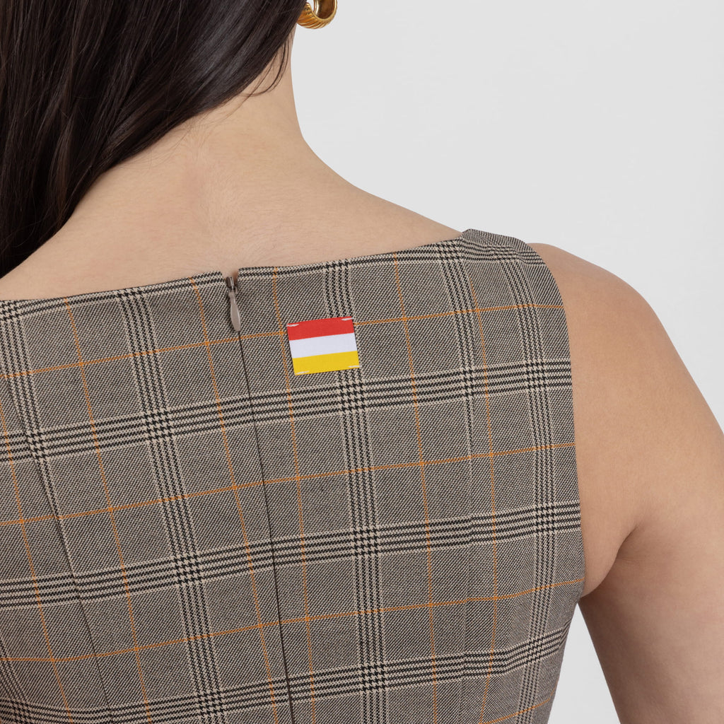 PoW Boat Neck Mini Dress (Bethany)