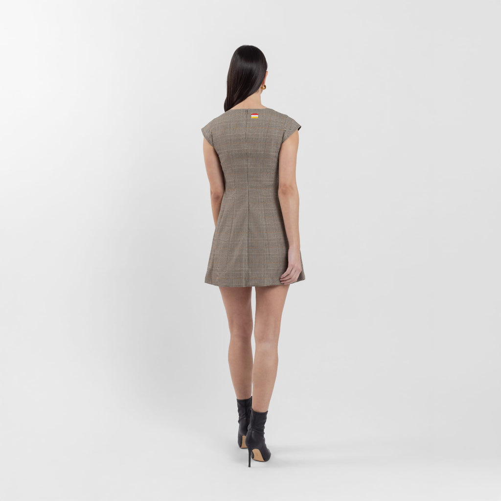 PoW Scoop Neck Mini Dress (Olivia Claire Collection)