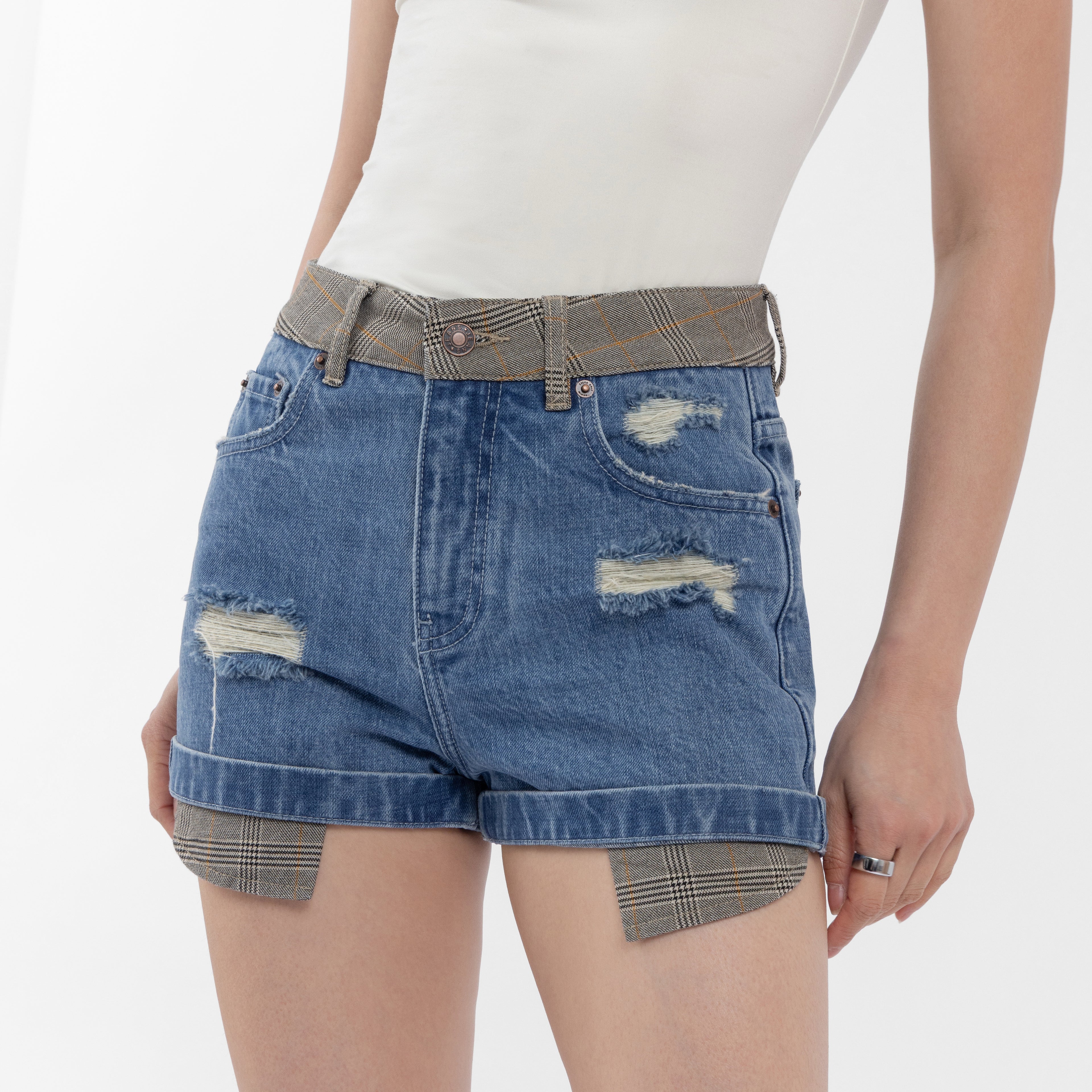 Japanese Denim Shorts (Olivia Claire Collection)