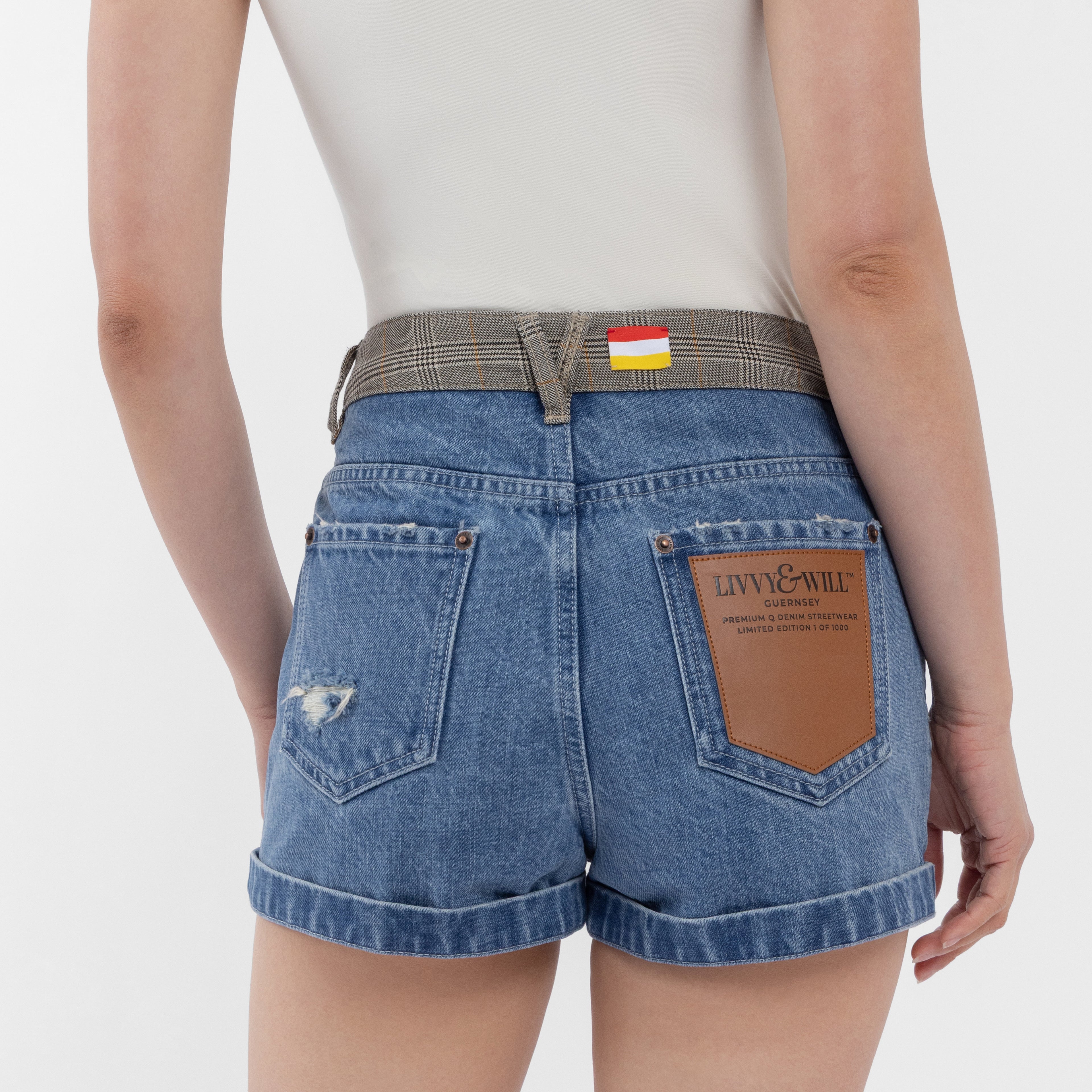 Japanese Denim Shorts (Olivia Claire Collection)